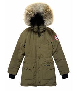 CANADA GOOSE: Куртка цвета хаки 