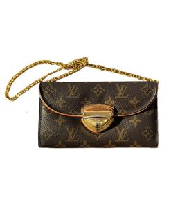 LOUIS VUITTON: Коричневый кошелёк 