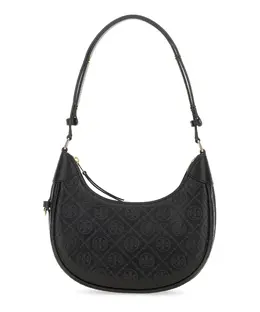 Tory Burch: Чёрная сумка  Hobo