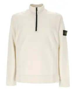 Stone Island: Бежевый свитер 