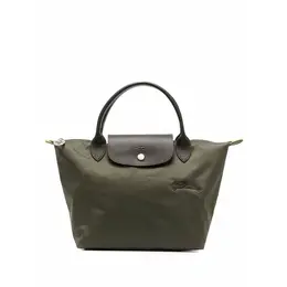 Longchamp: Зелёная сумка 