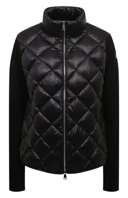 Moncler: Чёрная куртка 