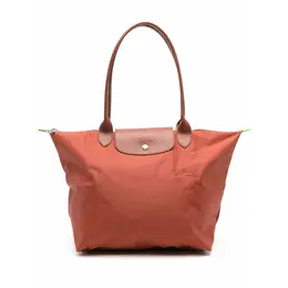 Longchamp: Коричневая сумка 