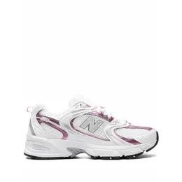 New Balance: Белые кроссовки 