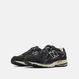 New Balance: Чёрные кроссовки 