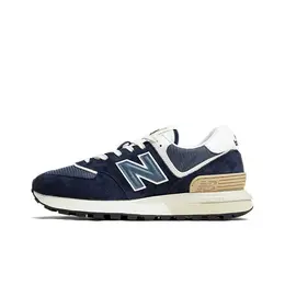 New Balance: Синие кроссовки  574