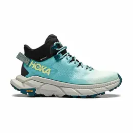 HOKA: Зелёные кроссовки 