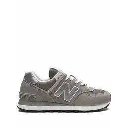 New Balance: Белые кроссовки  574