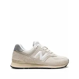 New Balance: Коричневые кроссовки  574