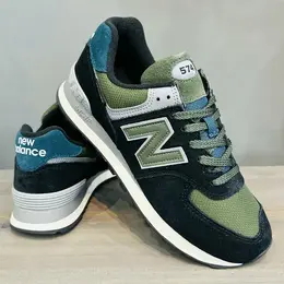 New Balance: Чёрные кроссовки  574