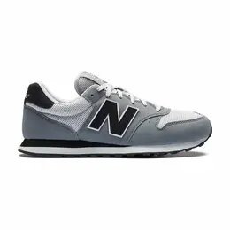 New Balance: Тёмные кроссовки  500