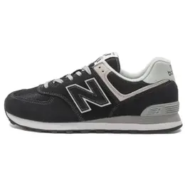 New Balance: Чёрные кроссовки  574