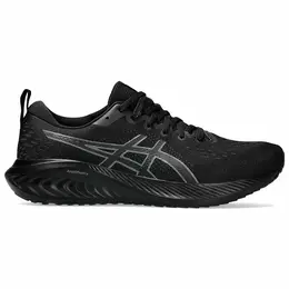 ASICS: Чёрные кроссовки 