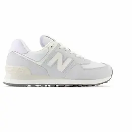 New Balance: Серые кроссовки  574