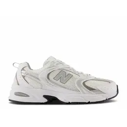 New Balance: Серебристые кроссовки  530