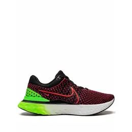 NIKE: Чёрные кроссовки  React Infinity Run Flyknit