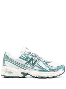 New Balance: Белые кроссовки 