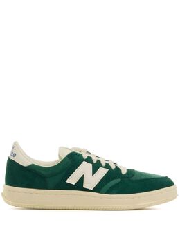 New Balance: Зелёные кроссовки 