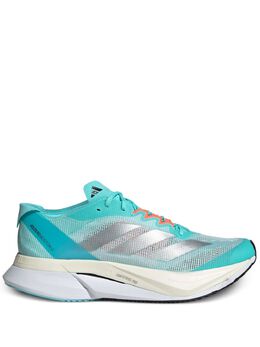 adidas: Зелёные кроссовки  Adizero Boston