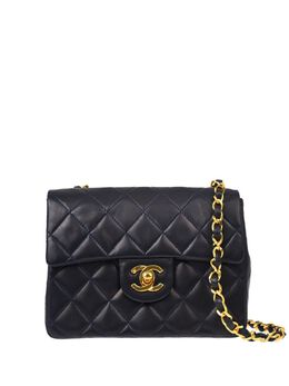 CHANEL Pre-Owned: Чёрная сумка 