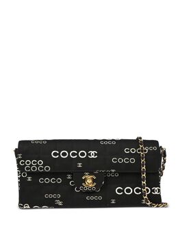 CHANEL Pre-Owned: Чёрная сумка 