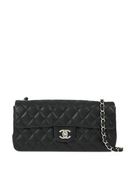 CHANEL Pre-Owned: Чёрная сумка 