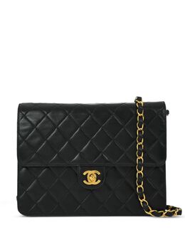 CHANEL Pre-Owned: Чёрная сумка 