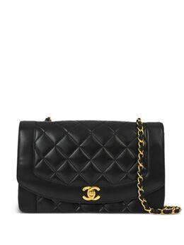 CHANEL Pre-Owned: Чёрная сумка 