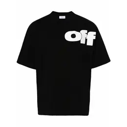 Off-White: Чёрная футболка 