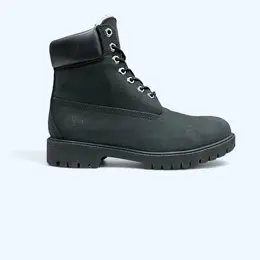 Timberland: Чёрные ботинки 