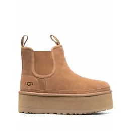 UGG: Коричневые ботинки 