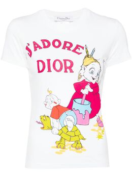 Christian Dior Pre-Owned: Белый топ 