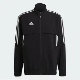 adidas: Чёрная толстовка 