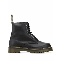 Dr. Martens: Чёрные ботинки 