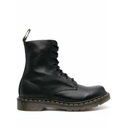 Dr. Martens: Чёрные ботинки 