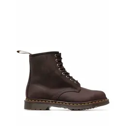 Dr. Martens: Коричневые ботинки 