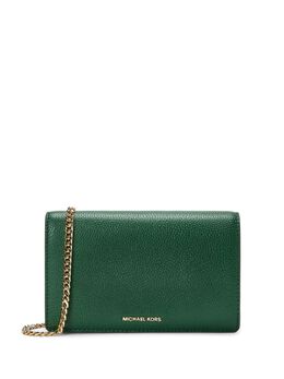 Michael Kors: Зелёная сумка  Jet Set