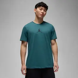 NIKE: Зелёная футболка  Dri FIT