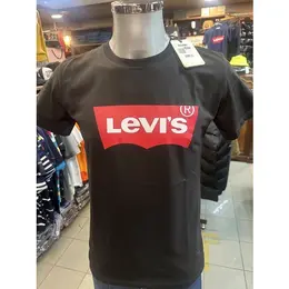 Levi's: Чёрная футболка 