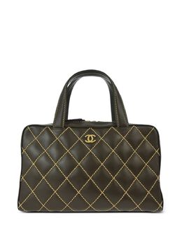 CHANEL Pre-Owned: Коричневая сумка 