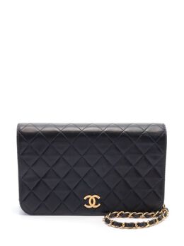 CHANEL Pre-Owned: Чёрная сумка 