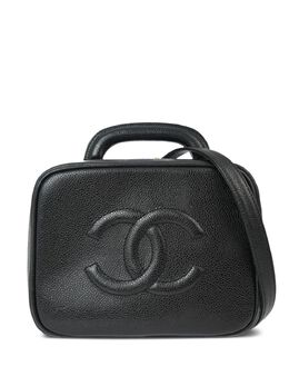 CHANEL Pre-Owned: Чёрная сумка 