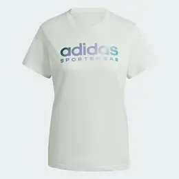 adidas: Бежевая футболка 