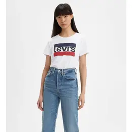 Levi's: Белая футболка  The Perfect Tee