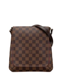 Louis Vuitton Pre-Owned: Коричневая сумка через плечо 