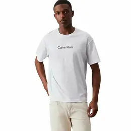 CALVIN KLEIN: Белая футболка 