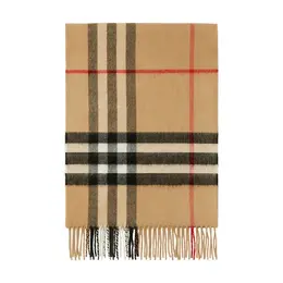 BURBERRY: Коричневый шарф  Classic Check