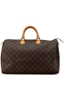 Louis Vuitton Pre-Owned: Коричневая сумка 