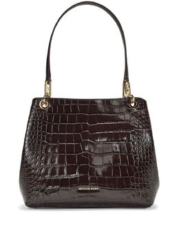 Michael Kors: Коричневая сумка-шоппер 