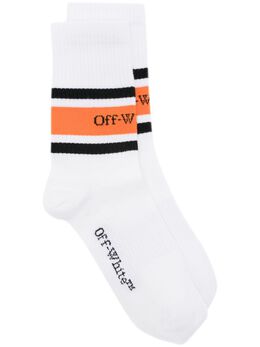 Off-White: Белые носки 